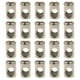 thumbnail image 2 of Hardware Nuts Assortment Kit Metric Hardware Kit For Crib Assembly Silver 20Pcs, 2 of 2