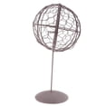 thumbnail image 1 of Couronne en Fil de Fer Rustique, Fer Suspendu, Support (S Ne Sont Pas Inclus), Forme de Boule avec Support, 1 of 9
