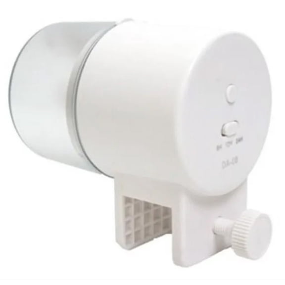 Dispensador de Alimentos de Pescado Autico, Configuración Precisa de 3 Ajustes de Temporizador Autor de Acuarios Auticos para diversos Alimentos para Pescado