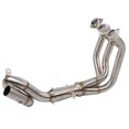 thumbnail image 4 of Exhaust Connect Pipe,Motorcycle Full Exhaust System Exhaust Front Pipe Exhaust Vent Pipe Best in Class, 4 of 8