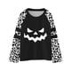 thumbnail image 1 of Gibobby blusas de vestir Niñas formal Niñas Halloween Calabazas Impresiones Casual Leopardo Niñas Sudaderas Niños Pequeños Niños Niñas Tops de Manga Larga （Rosa， 9-10 Años), 1 of 4