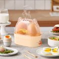 thumbnail image 2 of LEEYNEER Egg Boiler 2 Egg Capacity Boiled Egg Cooker Egg Steamer Electric Egg Cooker Multifunctional Egg Maker Auto Shut Off Egg Cooker Machine for Soft  Half  and Hard Boiled Eggs, 2 of 8