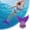 Purple, variant on Whyan Pink Adjustable Mermaid Swim Fin for Swimming Training Children Swimming Fins Training Swimming Foot Flipper Diving Feet Tail Monofin Girl Boys