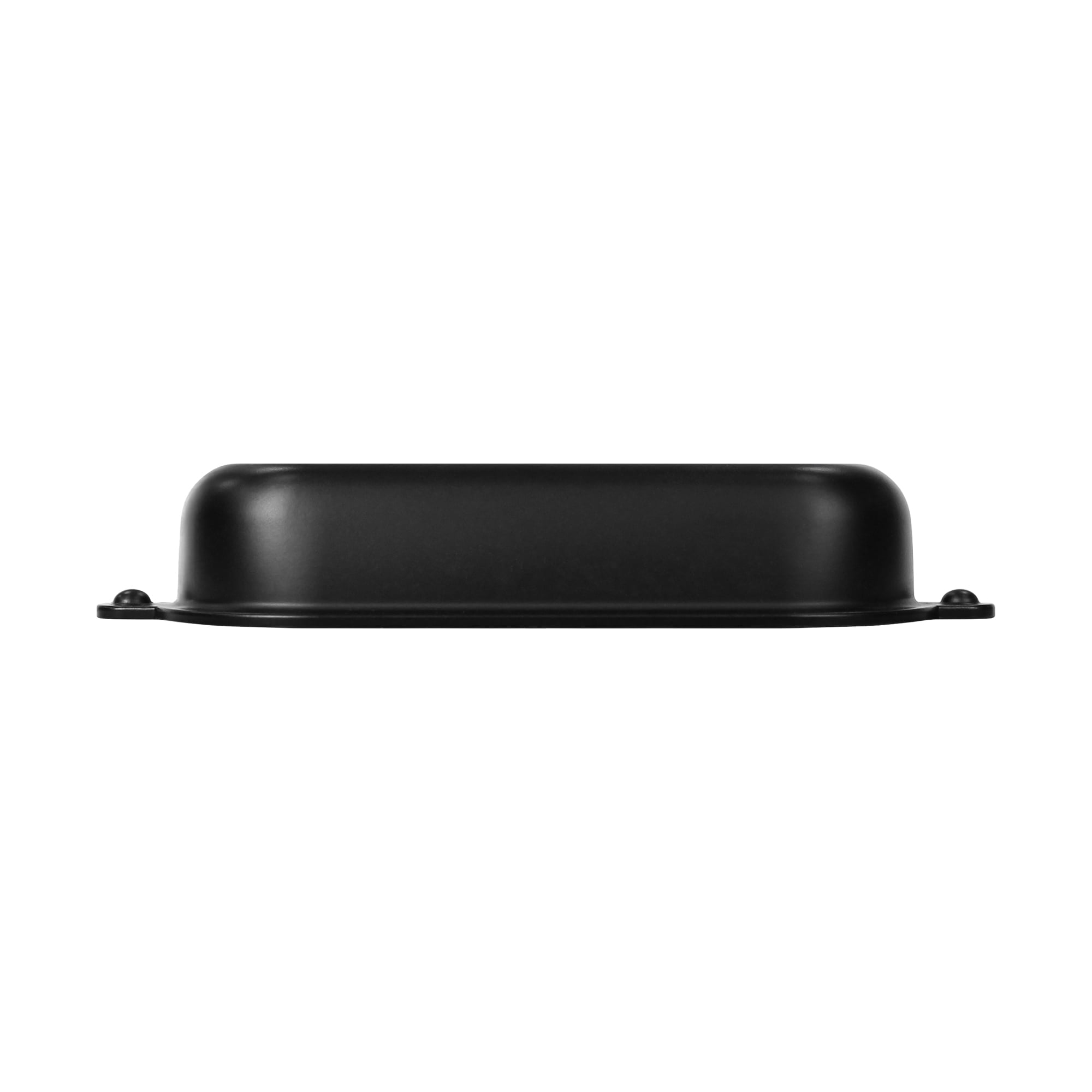 Lumi Home Furnishings Drawer Pull Vintage Library 3.75" Matte Black 2-Pack