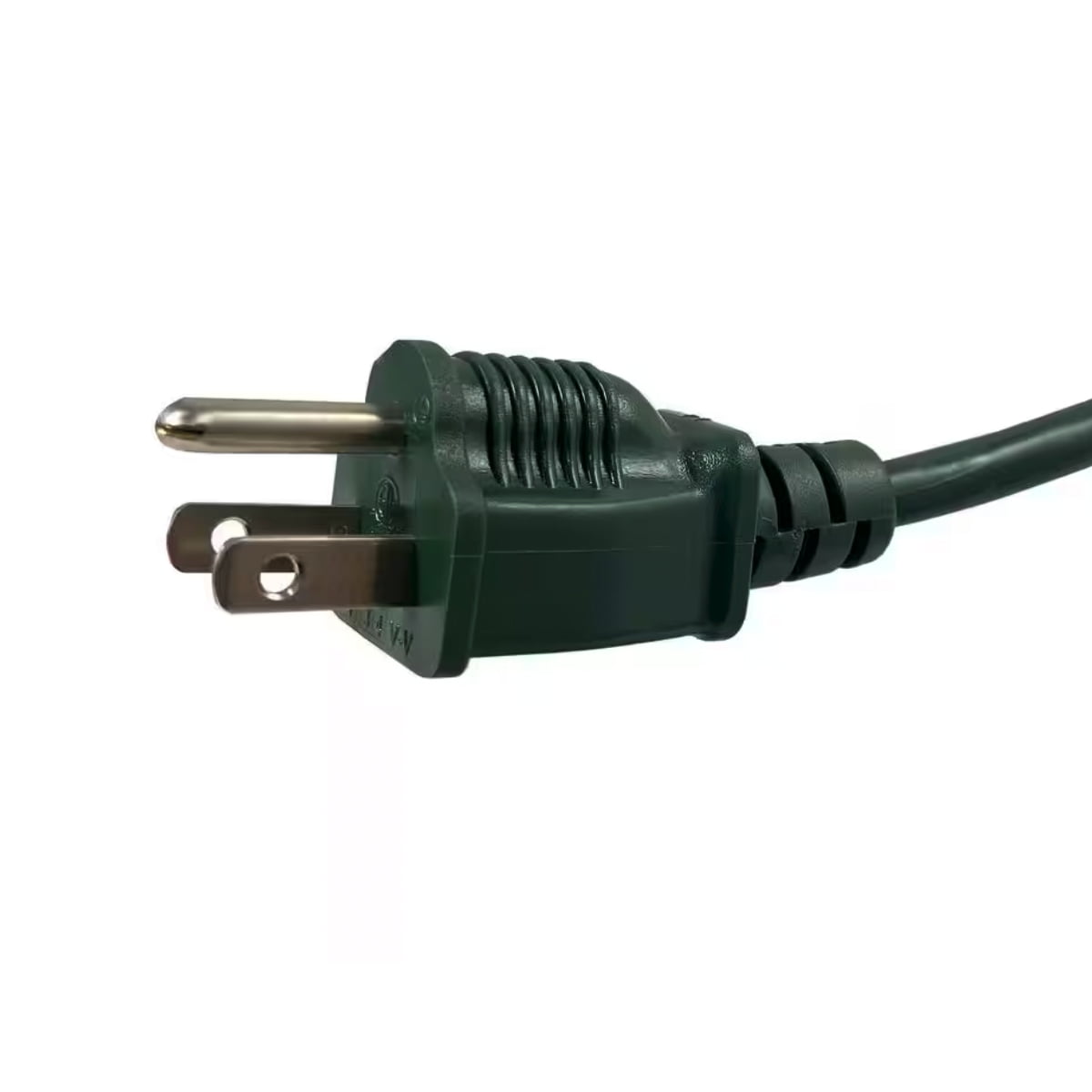 Ceybo 50 ft. 16/3 Light Duty Indoor/Outdoor Landscape Extension Cord with Multiple Outlet Triple Tap End, Green