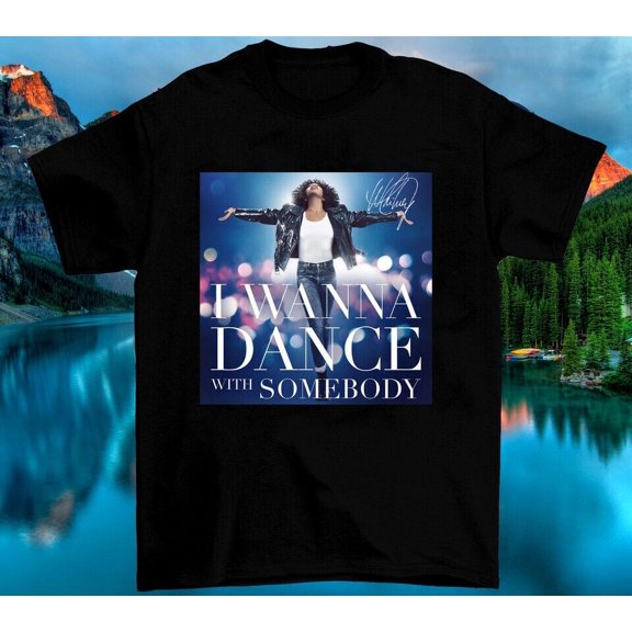 In Memories Of Whitney Houston I Wanna Dance With Somebody For Fan Shirt
