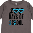 thumbnail image 4 of Inktastic 100 Days of School Cool Sunglasses Design Boys or Girls Long Sleeve Toddler T-Shirt, 4 of 5