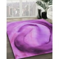 thumbnail image 2 of Ahgly Company Indoor Square Patterned Violet Purple Area Rugs, 5' Square, 2 of 6