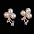thumbnail image 4 of 10 Pieces Pearl Crystal Flower Embellishments for Cell Phone Case Garment Decor, 4 of 7