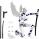 thumbnail image 1 of Maniquí Impresos en 3D 13 Cm Con Juguete Simulado Robot (blanco), 1 of 9
