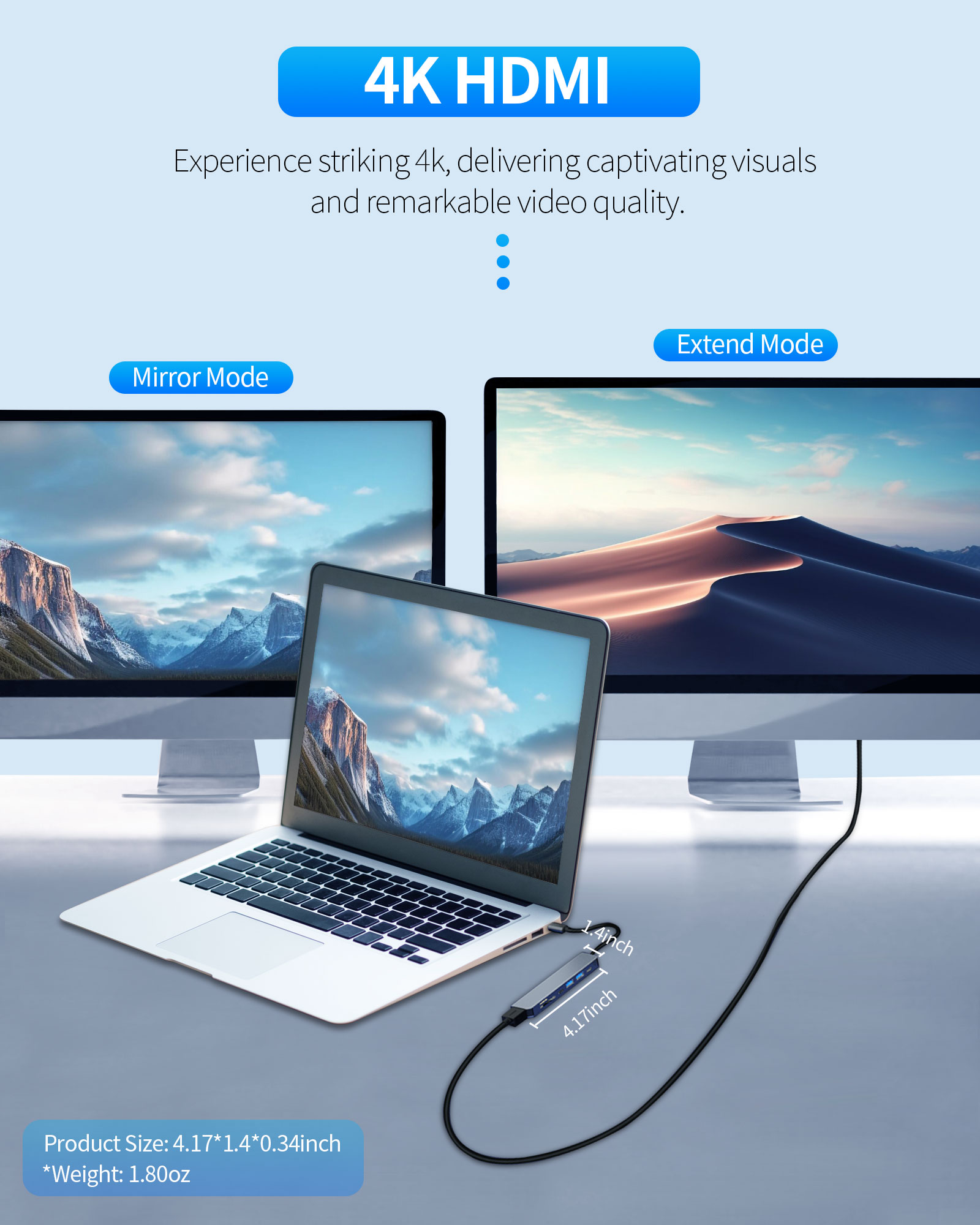 Zyerch 7-Port USB-C Hub with 4K HDMI and 100W Power Delivery photo 7