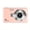 pink color, variant on High-Definition Digital Camera/Portable with Strap/Automatic Focus/Easy to Use for Photos And Videos/Great Holiday Gift/Best Present for Friends