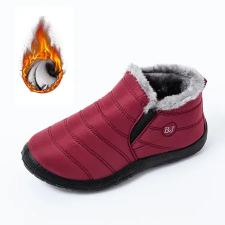 

Women‘s Outdoor Snow Boots Waterproof & Comfortable Slip On Winter Thermal Short Boots Women‘s Footwear