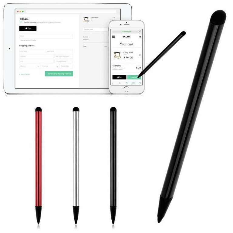Generic (White - Universal)Universal Stylus Pen Capacitive Touch Screen  Pencil IPad Pro Air 2 3 Mini 4 Stylus For Samsung Huawei Tablet IOS/Android  Phone MAA