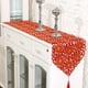 Marsin Rouge Fleur Vintage Table Runner Nappe Drapeau Pompon Maison Mariage Fête Décor – image 2 sur 6