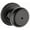 Black, variant on Kwikset 730H Signature Series Hancock Privacy Door Knob - Black