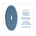 thumbnail image 4 of Boardwalk BWK4020BLU 20 in. Diameter Scrubbing Floor Pads - Blue (5/Carton), 4 of 6