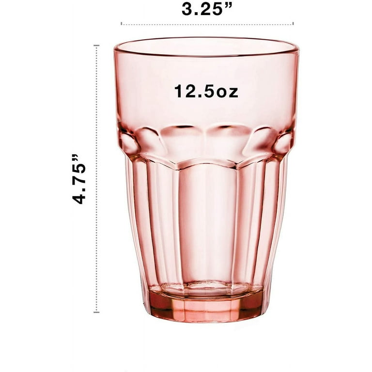 Vaso Rock Bar long 12.5 Oz Bormioli Rocco Glass 516170 - Miscelandia