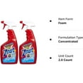 zout triple enzyme formula laundry stain remover foam 22 oz 2 pk