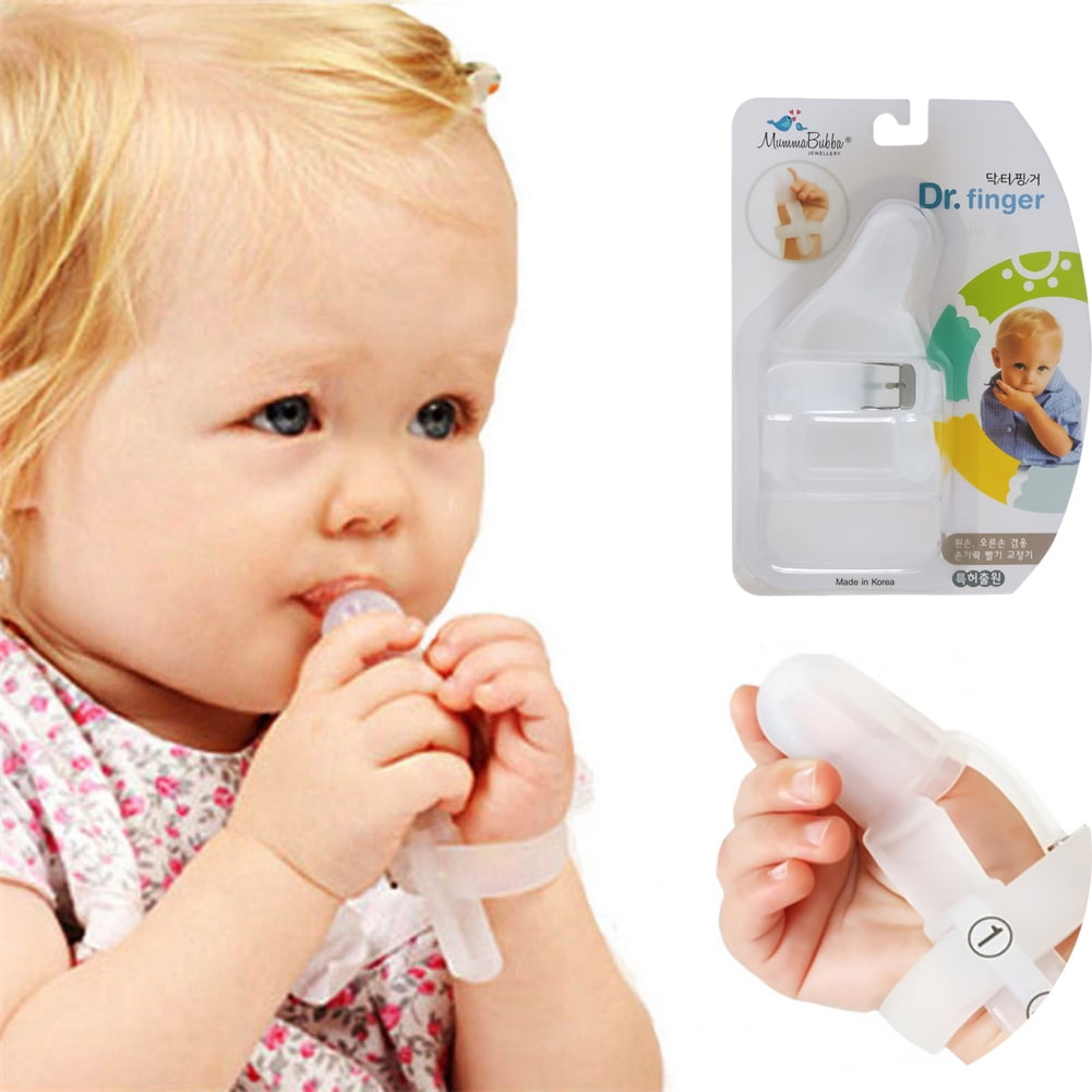 MAXCOZY For Kids Baby forefinger Non-Toxic Silicone Thumb Guard Stop Thumb Sucking to Treat and Correct Thumb Sucking