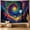 B, variant on XaaKee Tapestry Wall Hanging, Crimson Galaxy Celestial Forest View Tapestry, High-Quality Polyester Large Wall Tapestry For Living Room Bedroom 60x40Inch