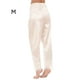 Pantalons Femmes Pantalons de Pyjama en Dentelle avec Jambe en Vrac, Rose, M – image 1 sur 5