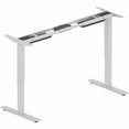 thumbnail image 2 of Lorell LLR25971 Sit-to-Stand Base with Silver Two-Tier Base - 275 lbs, 2 of 7