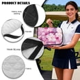 thumbnail image 6 of SEANATIVE Golf Cart Seat Covers for 2-Person Seats, Suitable for EZGO, Yamaha, Club Car and More, Scratch-resistant All Weather Golf Cart Accessory, Axolotl Cherry Blossom Pink, 6 of 7