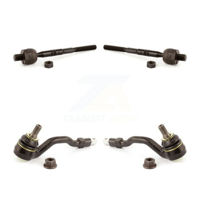 TOR Front Steering Tie Rod End Kit for Car BMW X5 X3 X6 - Left Right Side (Driver Passenger) KTR-101912