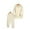 Khaki, variant on Baby Toddler Kids Hooded Sweatsuit Two-Piece for 12M-13Y Girls Boys Hoodie Sweatshirt Two-Piece,Solid Color Spring Fall Outerwear Coats Two-Piece