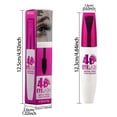 thumbnail image 2 of LEBONYARD 10g 4D Fiber Mascara, Waterproof Anti Clumping Longwear Volumizing Curling Defining Eyelash Mascara for Women, 2 of 9