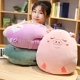 thumbnail image 4 of Juguetes de peluche de dinosaurios de dibujos animados para niños, manta de almohada suave y cálida, regalo de cumpleaños, nuevo cuerno de Nairobi, ratón, mono, 4 of 5