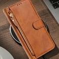 thumbnail image 6 of For Samsung Galaxy Case,Solid Color Zipper Flip Wallet PU Leather with Stand and 7 Card Slot Phone Case For Samsung Galaxy S25 S24 S23 S22 S21 S20 A12 A13 A14 A15 A16 A06 A36 A26 A56 A54 A32 A34 A33, 6 of 30