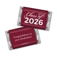 thumbnail image 2 of 102 Pcs Maroon Graduation Candy Favors Class Of 2026 Wrapped Miniatures (1.8lb Bag), 2 of 6