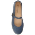 thumbnail image 5 of Journee Women's Kenzie Round Toe Espadrille Mary Janes, 5 of 10