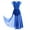 Royal Blue, variant on IBTOM CASTLE Women Lyrical Dance Dress Adult Modern Contemporary Dancewear Cap Sleeve Flowy Mesh Split Maxi Long Dress S White