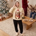 thumbnail image 4 of Pet Pouch Hoodies with Pouch Pull Pocket Oversized Sweatshirt for Cats Dogs Holder Long Sleeve Hoodies for Dogs & Snack Hoodies, 4 of 6