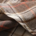 thumbnail image 6 of Purcolt Mens Flannel Plaid Shirts Vintage Casual Collared Button Down Long Sleeve Shirts Comfort Fall Winter Coat Jackets for Business Work Office, 6 of 9