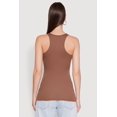 thumbnail image 5 of Women's Ribbed Knit Racerback Tank Top, 5 of 5