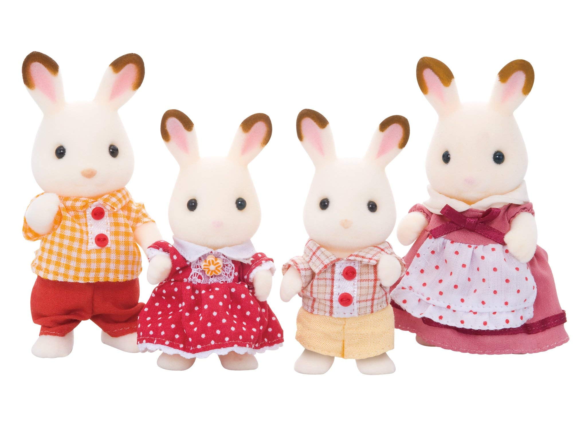 JAPAN EPOCH New,jp Impot Sylvanian Families Baby Doll Rabbit W/ Furniture Set 