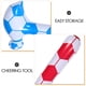 thumbnail image 4 of 3 martillos inflables para niños: martillo inflable con diseño de fútbol, juguete de animación, mazo grande para piscina, bañera, fiesta de cumpleaños, actividades al aire libre, partidos de fútbol., 4 of 4