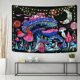 thumbnail image 4 of Tapiz de hongos UBIUO, tapiz de luna y estrellas, tapiz de plantas, tapiz de cielo estrellado, tapiz de monstruos para colgar en la pared (130 x 150 cm), 4 of 5