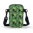 thumbnail image 2 of HELLHERO Cat and Butterfly Pattern Double Deck Crossbody Sling Bags Polyester for Men, Women, 2 of 7