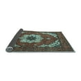 thumbnail image 2 of Ahgly Company Indoor Rectangle Persian Light Blue Traditional Area Rugs, 6' x 9', 2 of 4