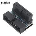 thumbnail image 1 of Adaptador ABS Metal Conector portátil Adaptador hembra para placa base (Negro B) Tmvgtek Para estrenar, 1 of 3