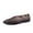 Chocolate, variant on Siesta Modern Lattice Ballet Flats for Women, Comfortable Slip On Pointed Toe Womens Jelly Shoes