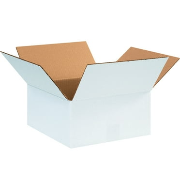 Box Partners Corrugated Bxs,12x12x6,White,25/BDL - BXP 12126W