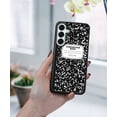 thumbnail image 5 of WIRESTER Shockproof Soft Rubber Cover Case for Samsung Galaxy A16 5G 6.7", Black Composition Book, 5 of 5