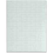 Cross Section Pads, Cross-Section Quadrille Rule (8 Sq/in, 1 Sq/in), 50 White 8.5 X 11 Sheets | Bundle of 5 Pads
