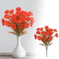 thumbnail image 3 of Artifcial Fall Flowers for Indoor and Outdoor Decoration,13.78x7.87 Inches UV Protected No Fade Fake Flowers,Realistic Autumn Artificial Flowers for Porch Display Patio Garden Decor, 3 of 3